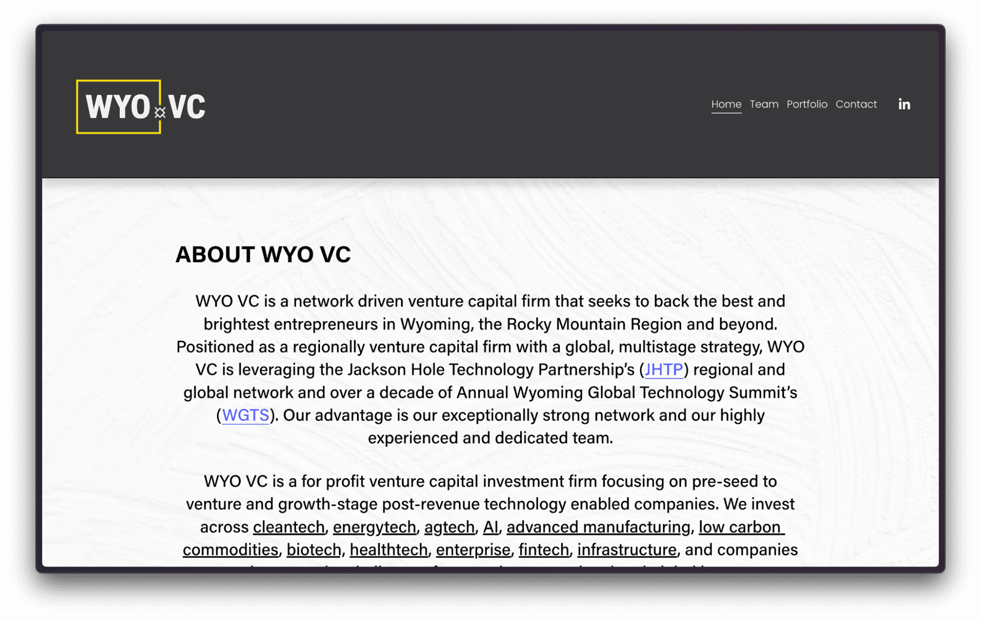 WYO VC