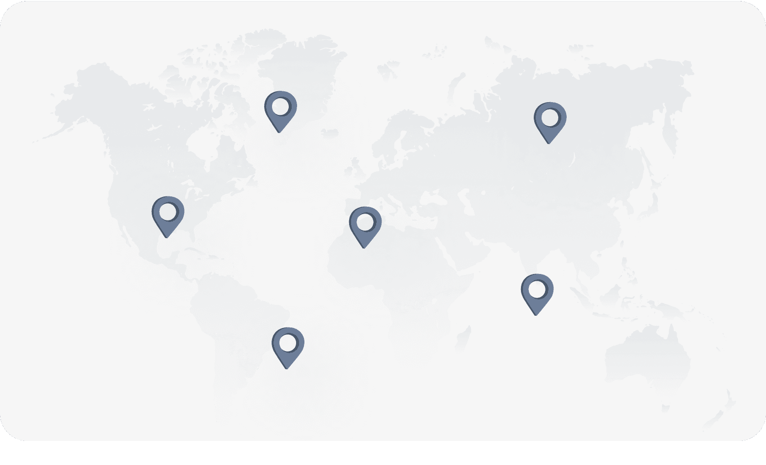Investors come from all over the world