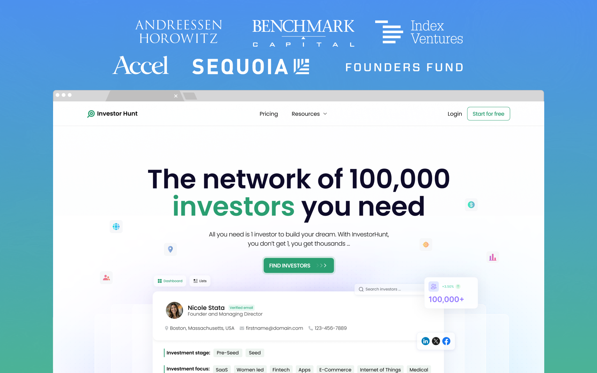 Investor Hunt 2.0 Image